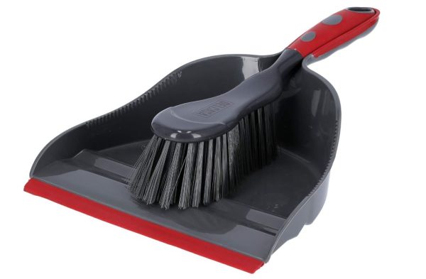 Dustpan with brush Dustpan with brush